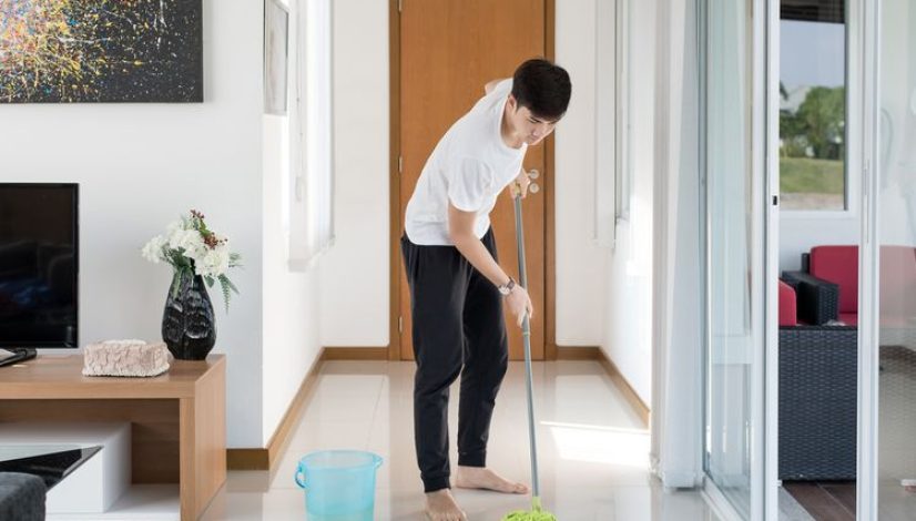 Tubuh sehat dengan selalu rajin menjaga kebersihan rumah