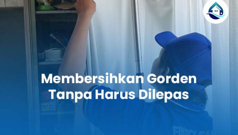 Membersihkan Gorden Tanpa Harus Dilepas