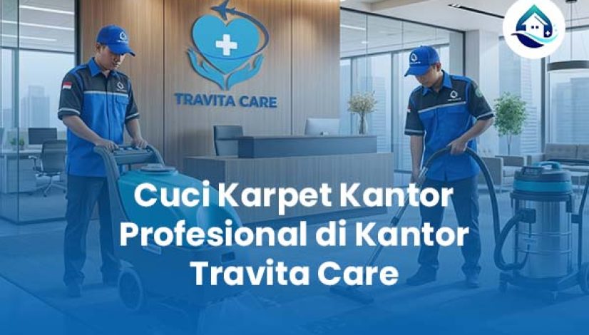 Cuci Karpet Kantor Profesional di Kantor Travita Care