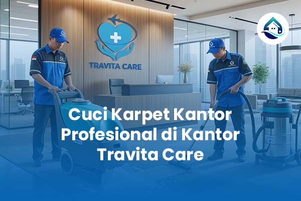 Cuci Karpet Kantor Profesional di Kantor Travita Care